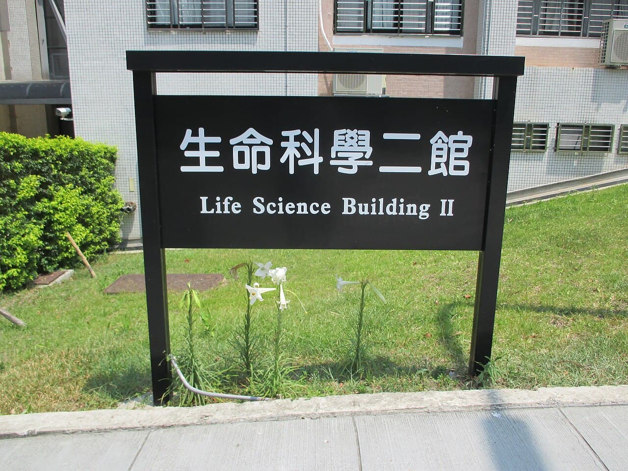 清華大學研究人員於實驗室操作電池測試設備
